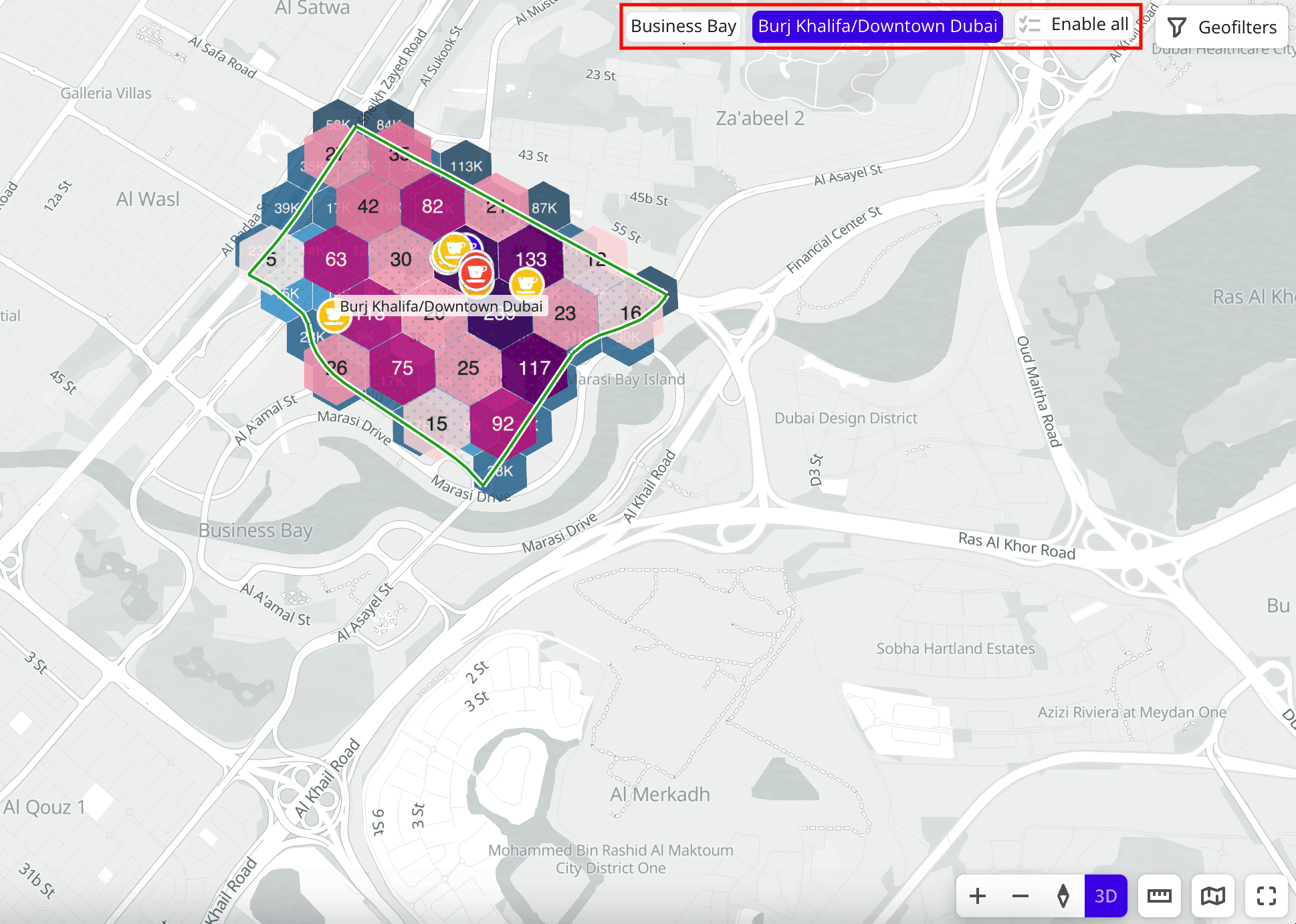 Filtering a data sample