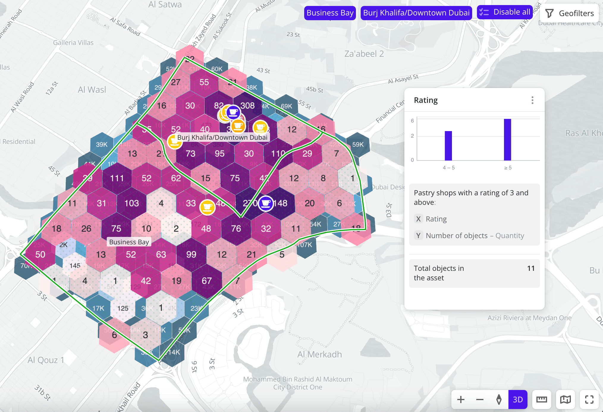 Geofilters are not applied