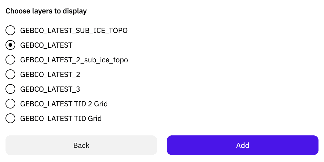 Selecting a layer