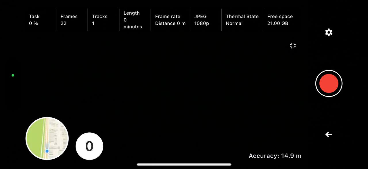 Recording configuration info
