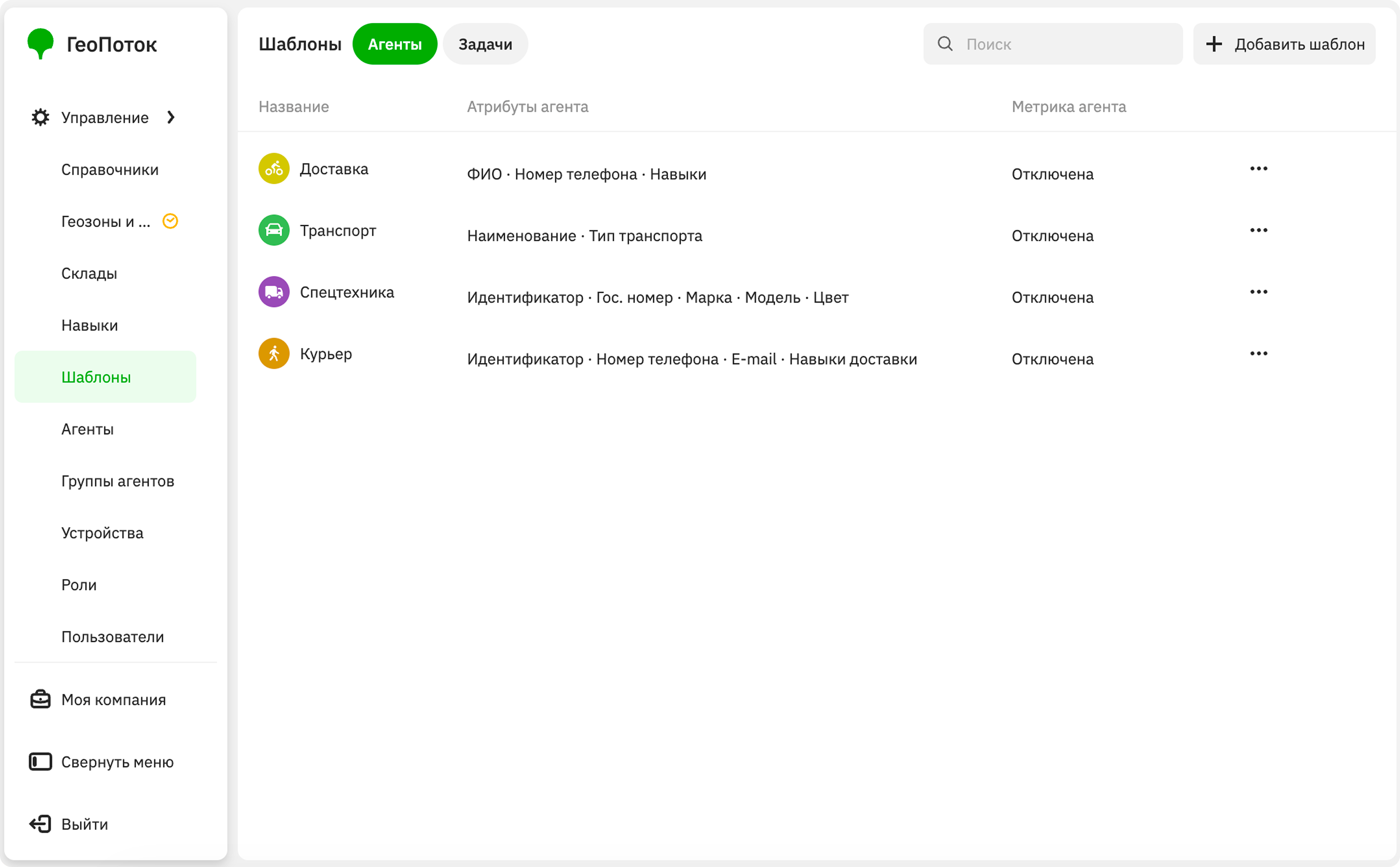 Working with templates