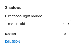 Shadows parameters