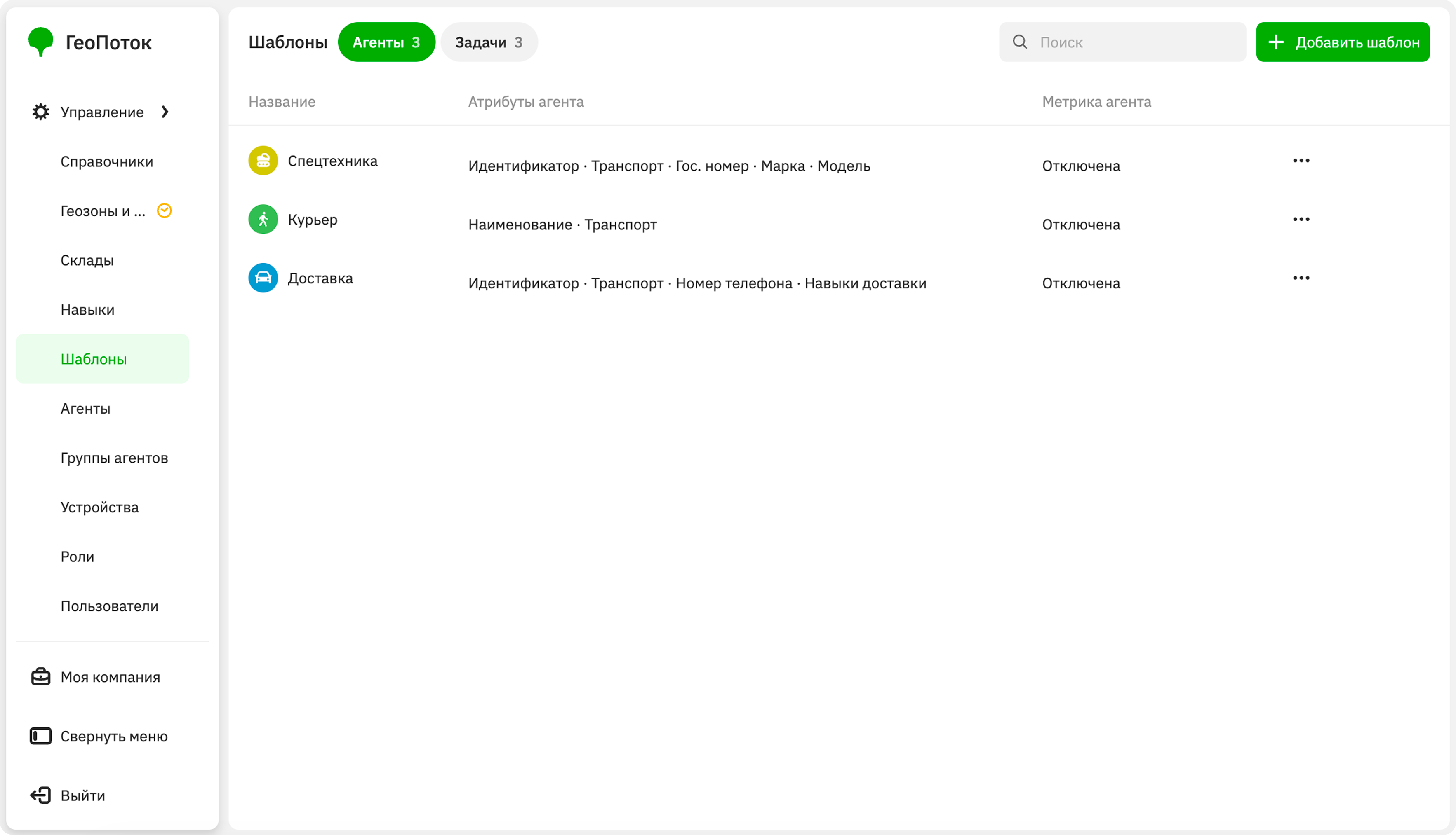 Working with templates